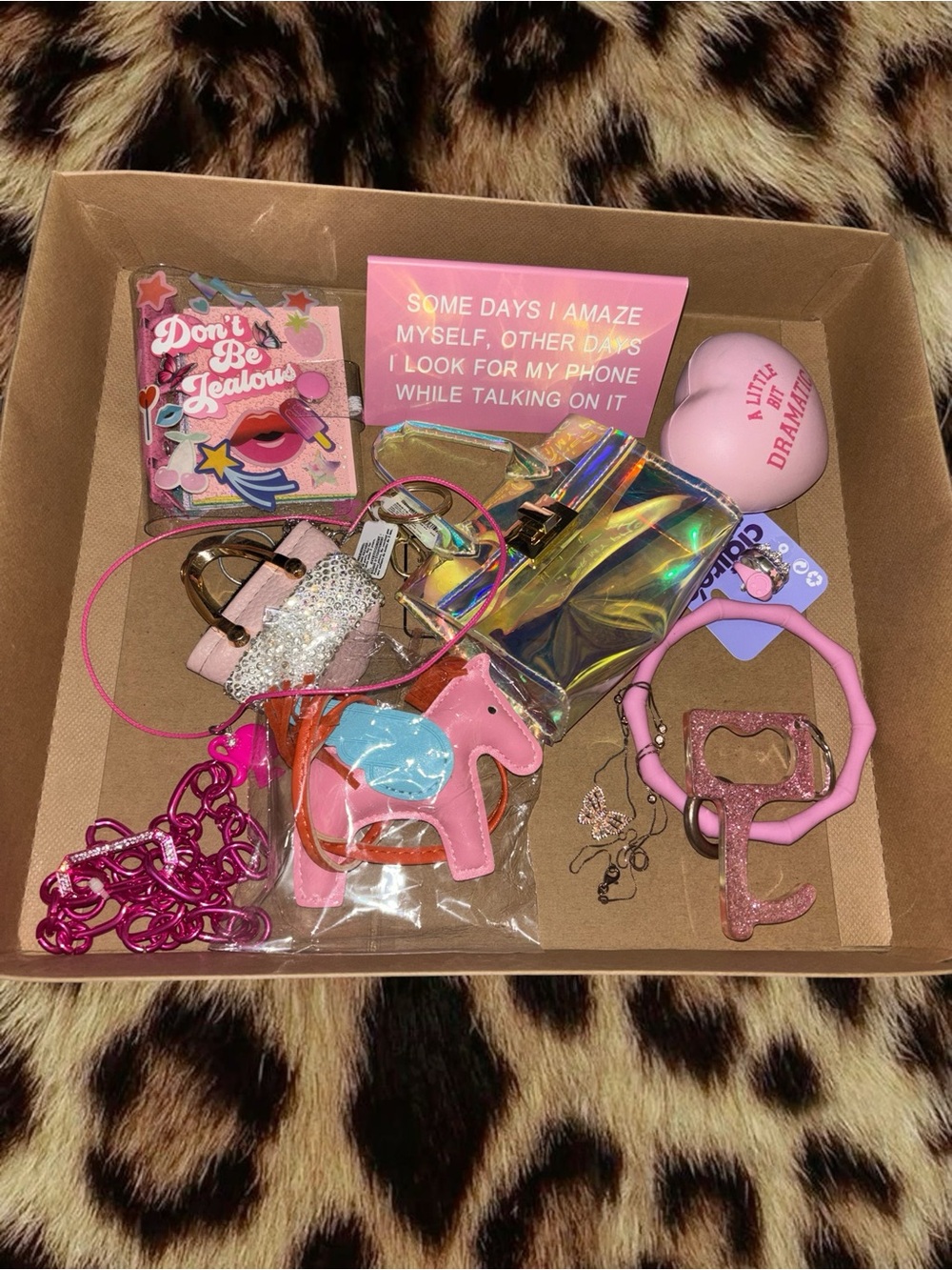 Pink Accessories Bundle (12 Items Included)